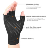 Copper Infused Compression Support Gloves