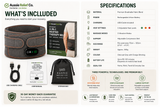 ThermaRelief™ 3-in-1 Heated Therapy Belt